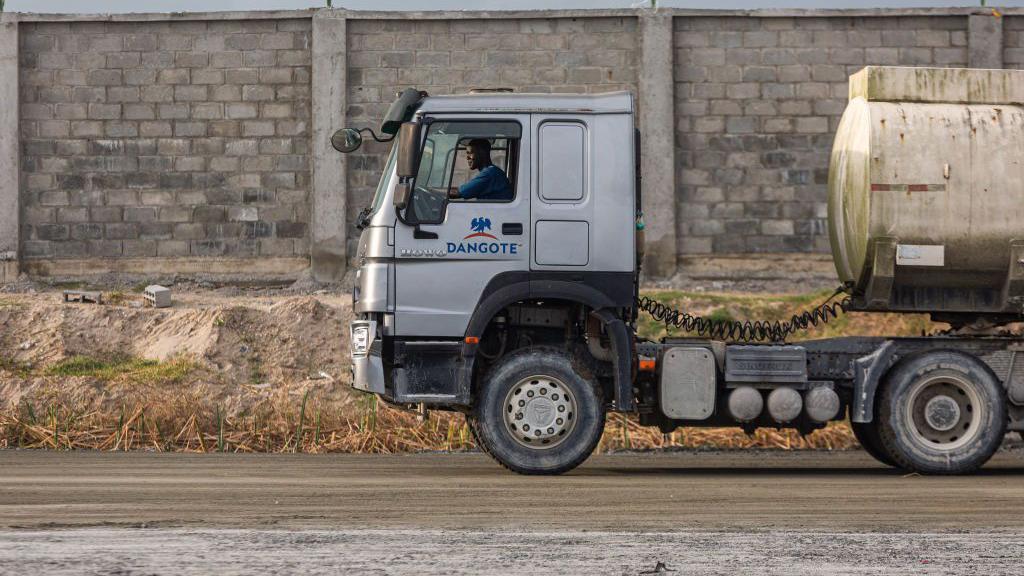 Dangote fuel truck