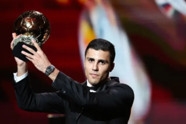 Rodri win Ballon d’Or 2024