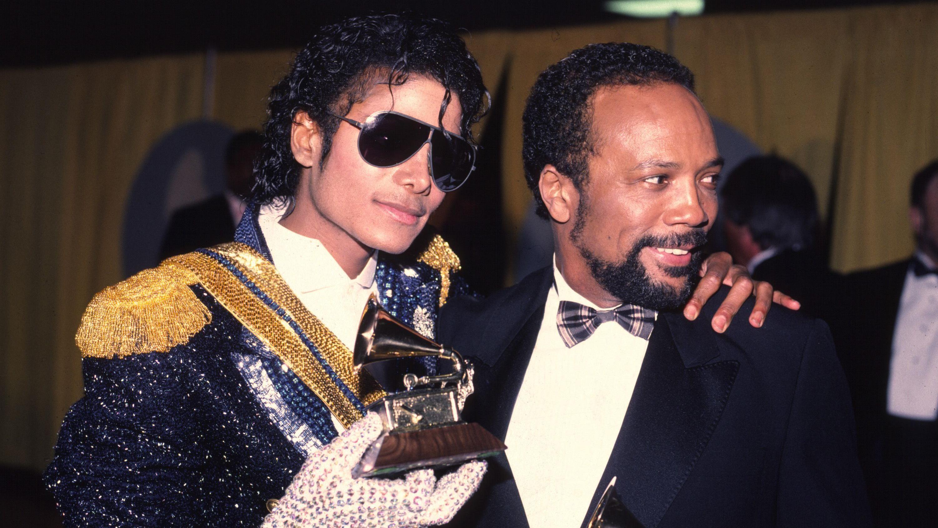 Michael Jackson and Quincy Jones